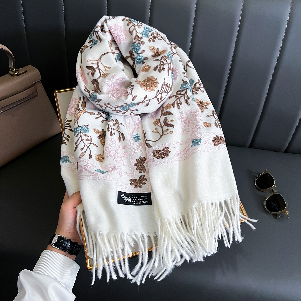 Cashmere Throw Blanket - Nieuwe Winter Warme Kasjmier Sjaal voor
