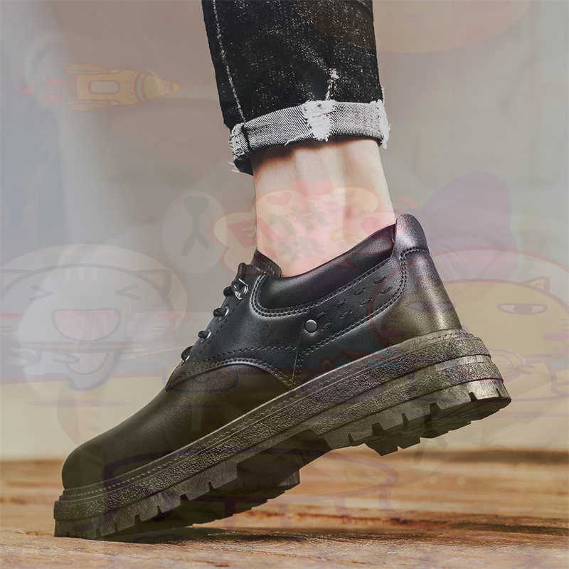 Luxury Lifestyle Dress - Donker natuurlijk leer Mode-sneakers Tennis Herensneakers