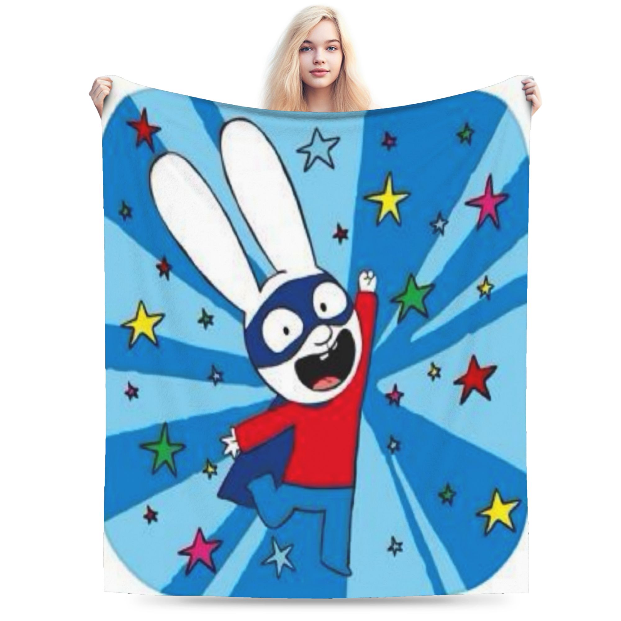 Cashmere Throw Blanket - S-Simon Super Rabbit Dekbed voor Jongens