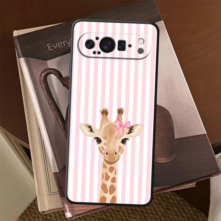 Cartoon Giraffe Funda Telefoon - Google Pixel 8A recensie en prijs