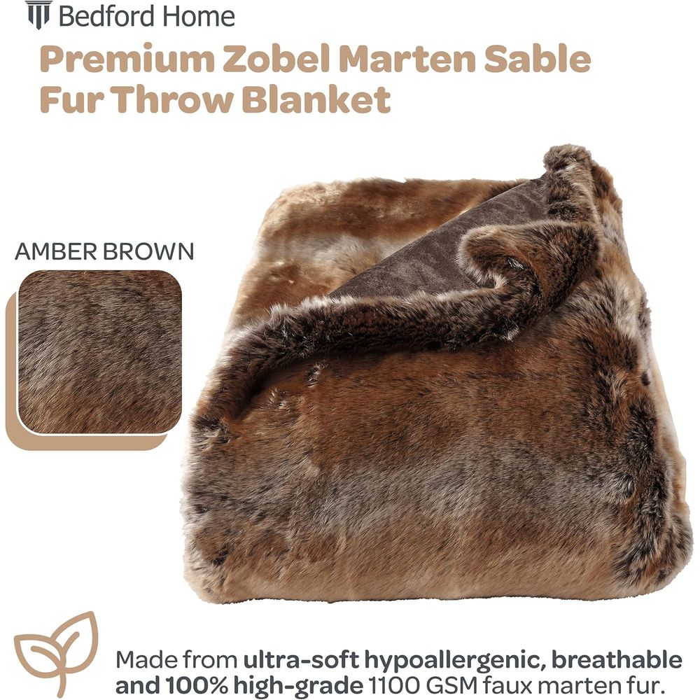 Faux Fur Throw - Luxe, hypoall - Cashmere Throw Blanket recensie en prijs