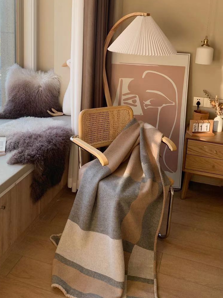 Rinoart luxe crèmekleurige kas - Cashmere Throw Blanket recensie en prijs