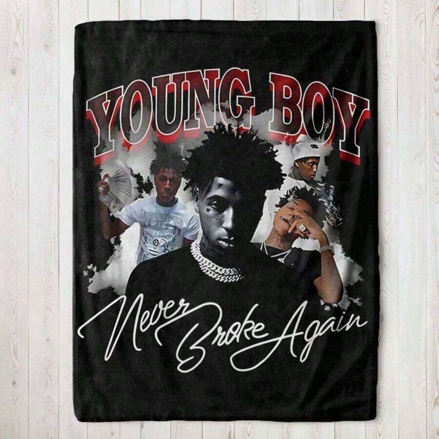 Aangepaste Young Boy Never Bro - Cashmere Throw Blanket recensie en prijs