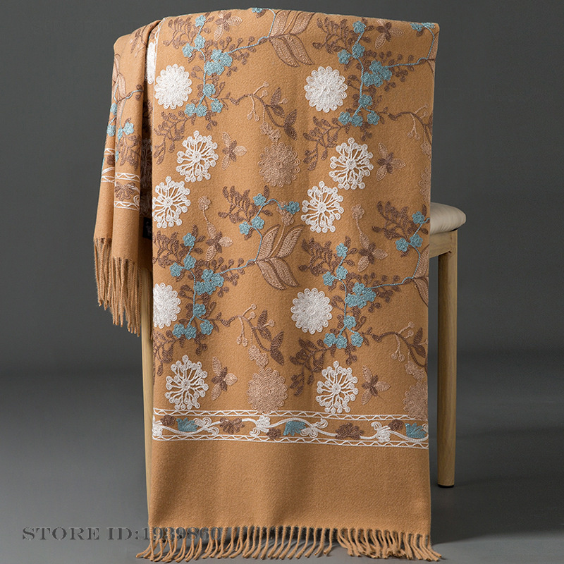 Dames Kasjmier Pashmina Sjaal  - Cashmere Throw Blanket recensie en prijs