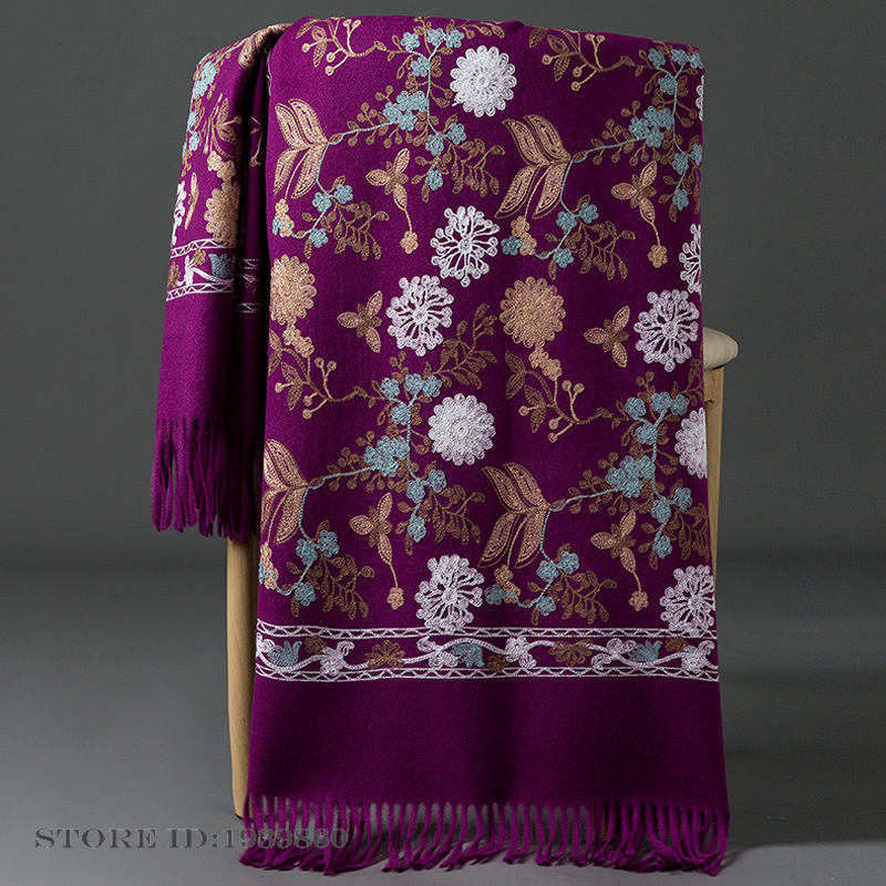 Dames Kasjmier Pashmina Sjaal  - Cashmere Throw Blanket recensie en prijs