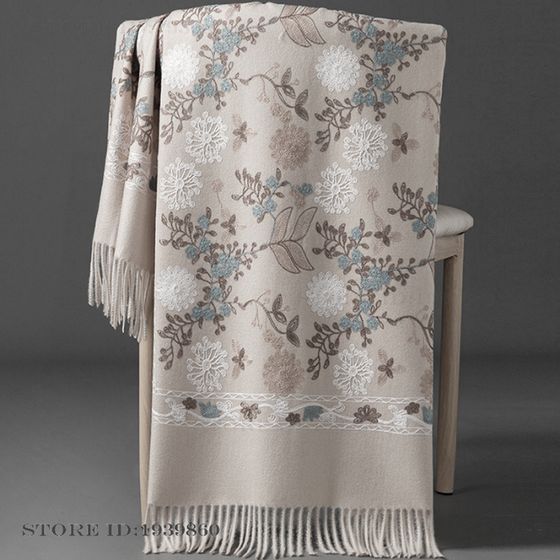 Dames Kasjmier Pashmina Sjaal  - Cashmere Throw Blanket recensie en prijs