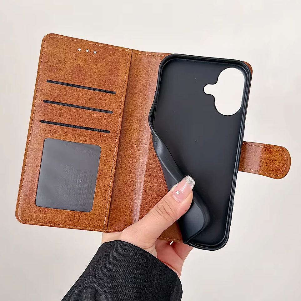 Flip Wallet PU Leder Telefoonh - Leather Card Wallet recensie en prijs