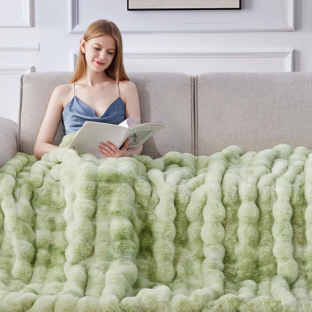 Faux Fur Throw Deken, 1000GSM  - Cashmere Throw Blanket recensie en prijs