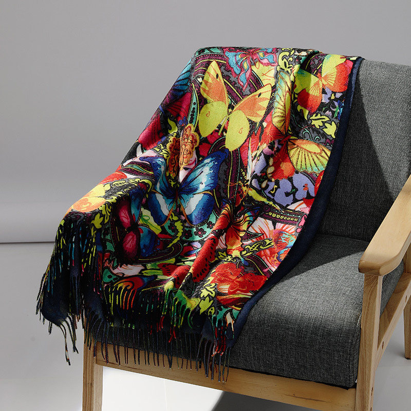 Luxe Merk Olieverfschilderij K - Cashmere Throw Blanket recensie en prijs