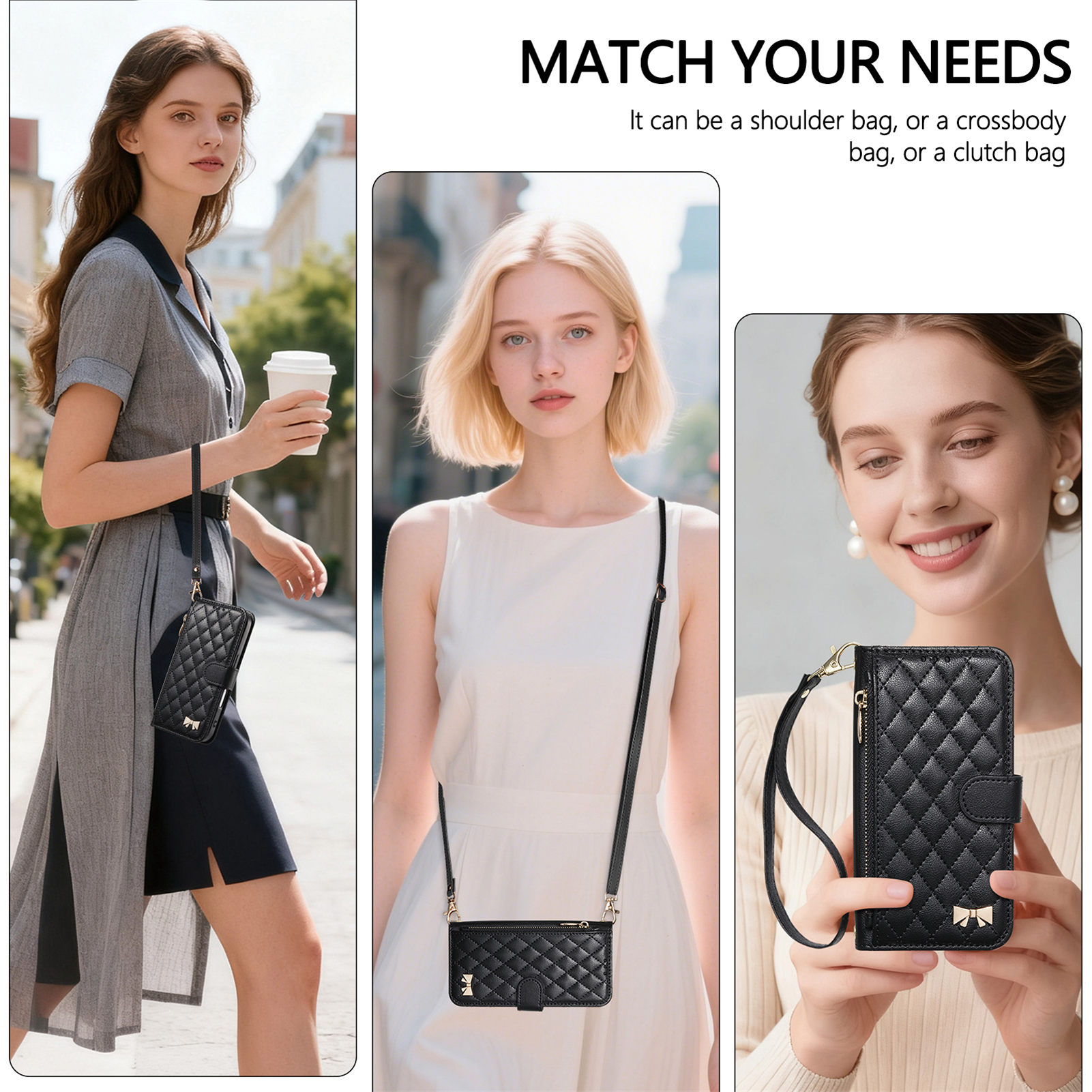 PU Lederen Rits Crossbody Flip - Leather Card Wallet recensie en prijs